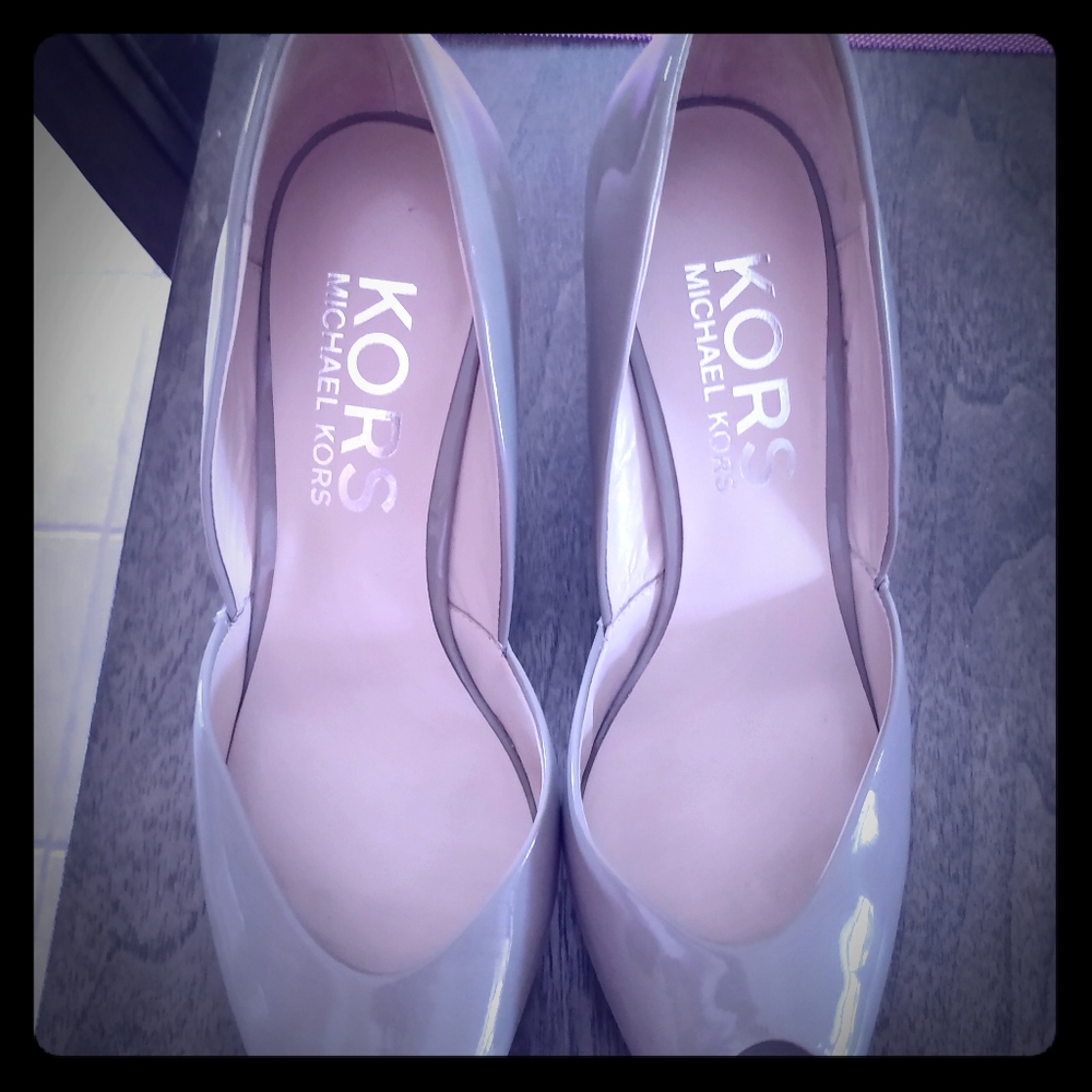 Michael Kors Peeptoe Wedges